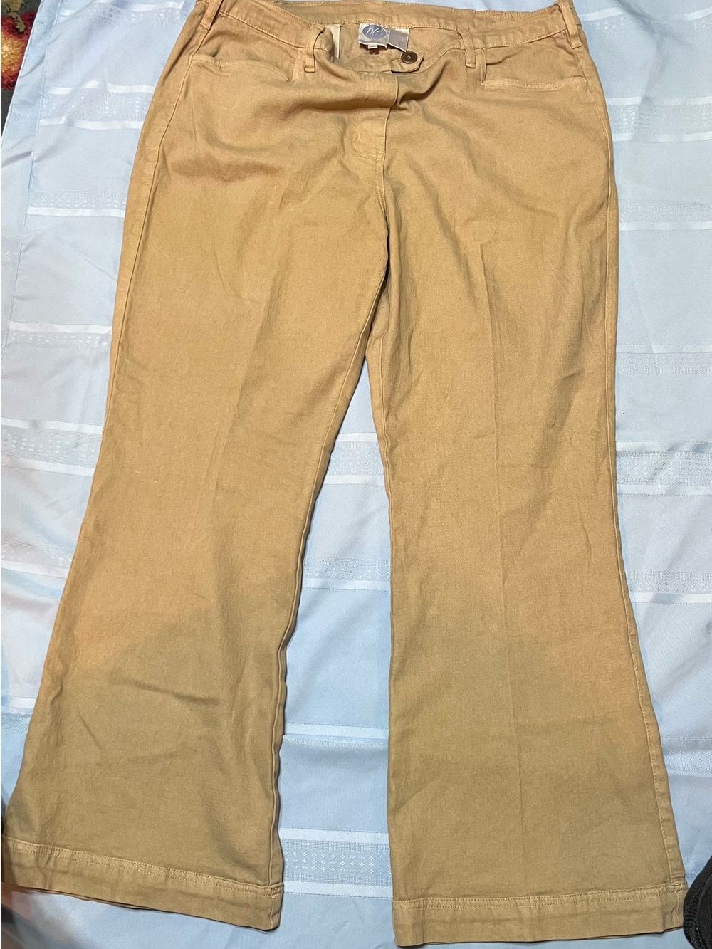 DG2 by Diane Gilman Khaki-Tan Chino Pants